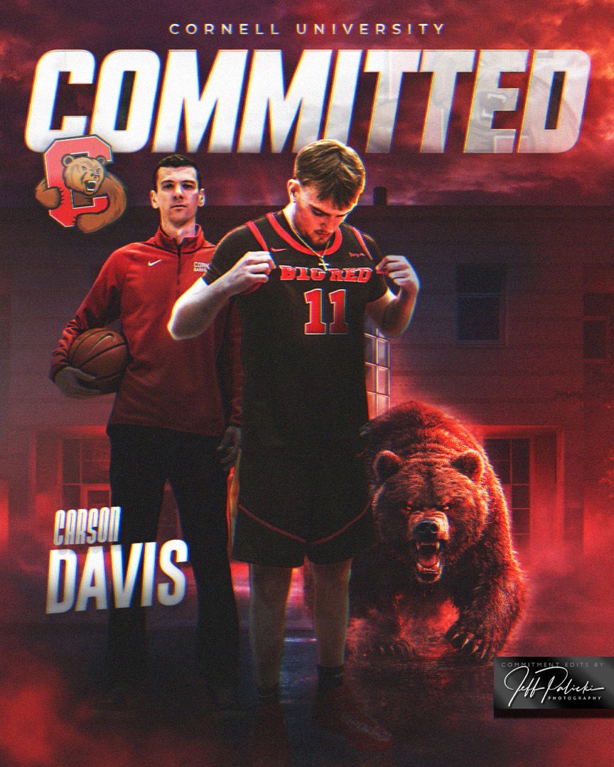 Basketball commitment graphics by Jeff Palicki Photography