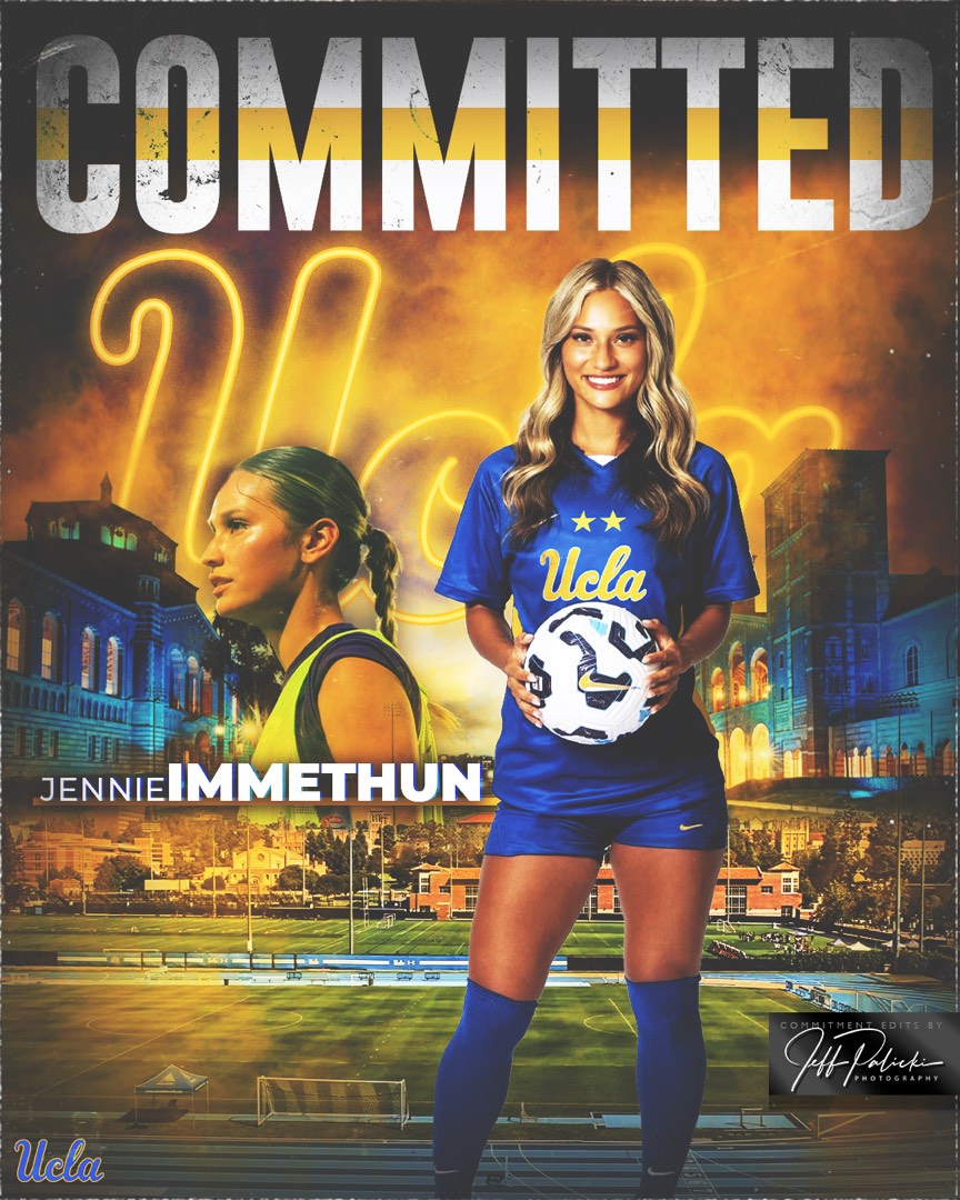 Soccer commitment graphics by Jeff Palicki Photography