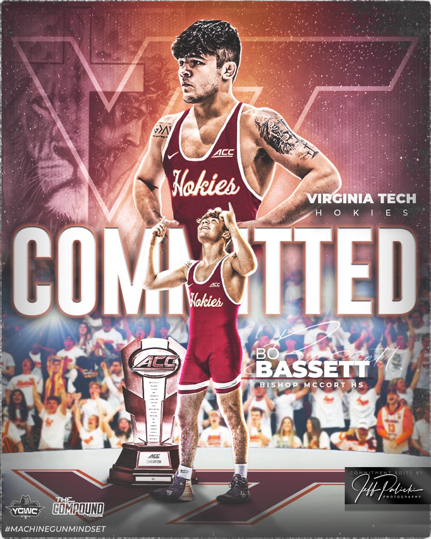 Wrestling commitment graphics by Jeff Palicki Photography