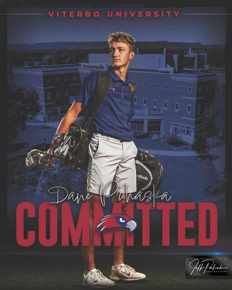 Golf commitment graphic by Jeff Palicki Photography