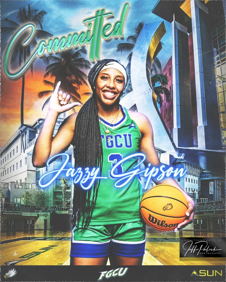 Basketball commitment graphic by Jeff Palicki Photography