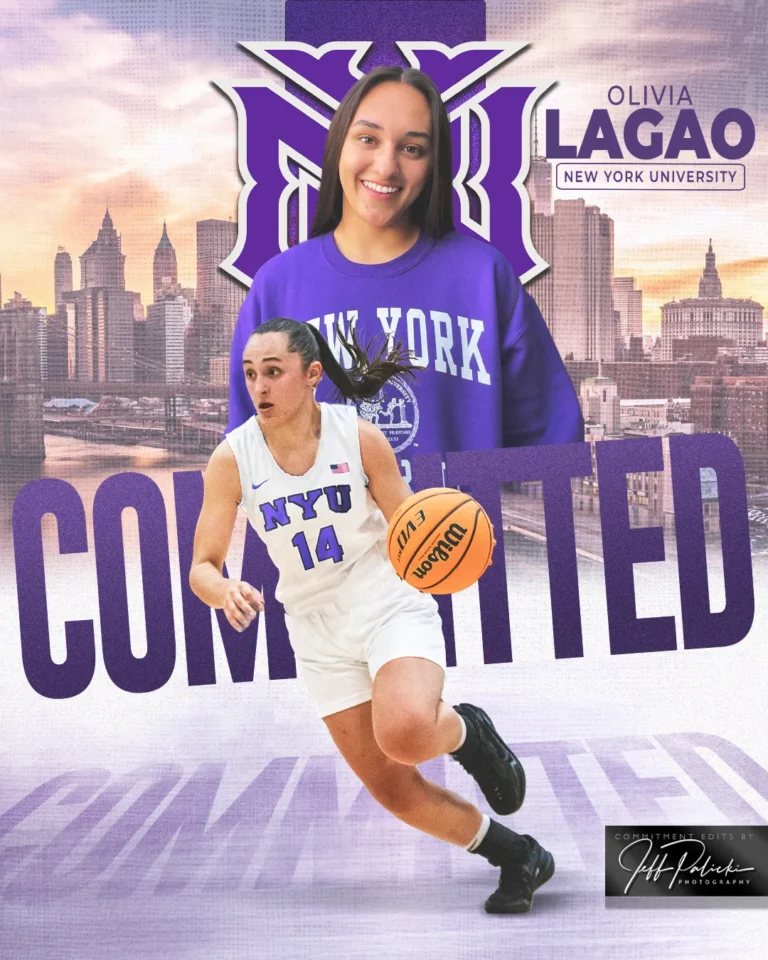 Basketball commitment graphic by Jeff Palicki Photography