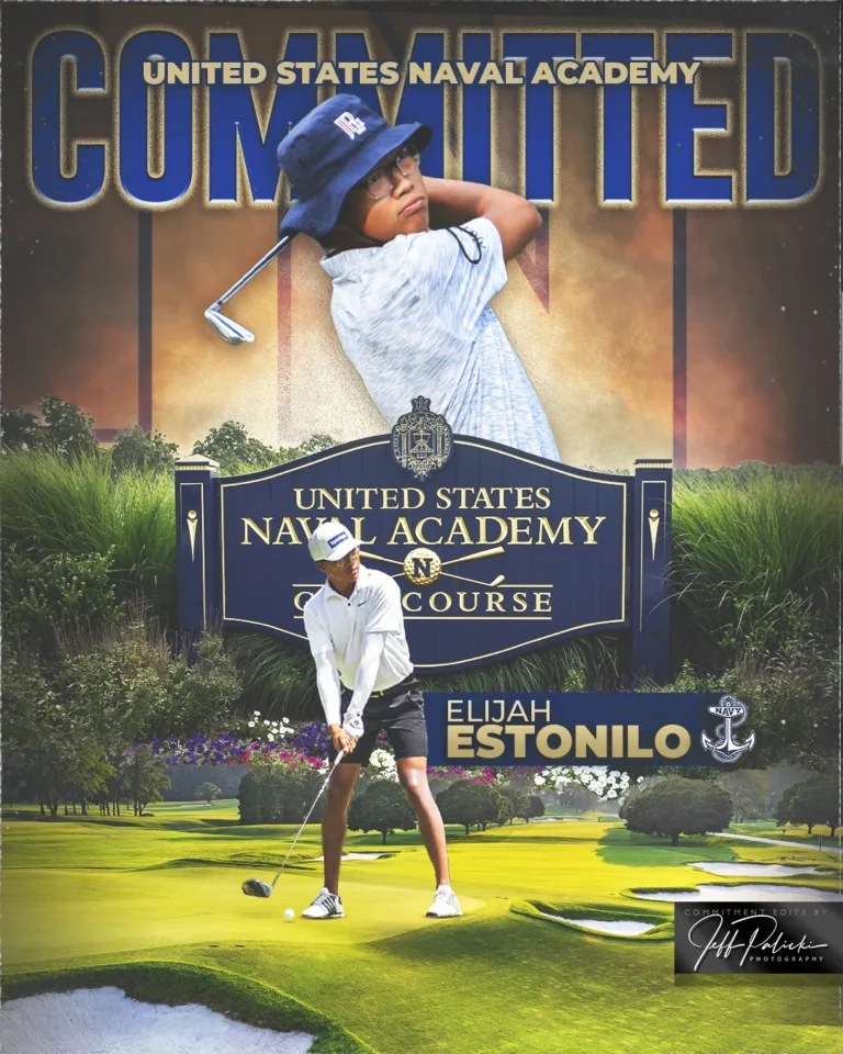 Golf commitment graphic by Jeff Palicki Photography