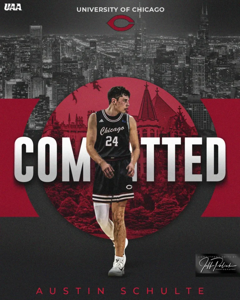 Basketball commitment graphic by Jeff Palicki Photography