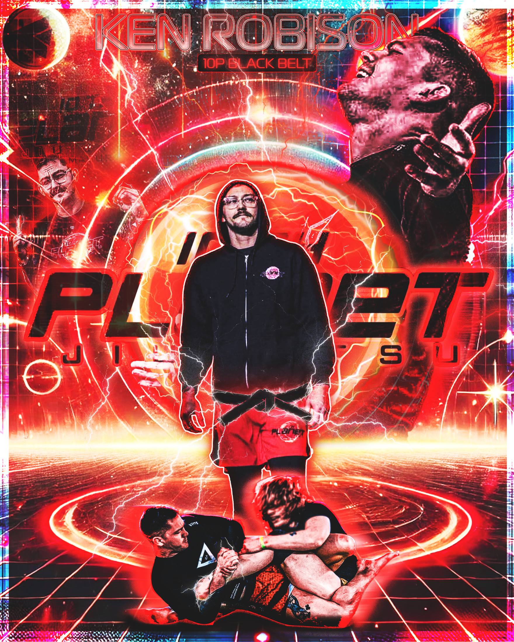 Jiu Jitsu Graphic Artist Jeff Palicki
